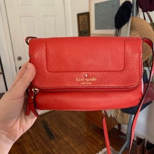 Kate Spade Red Crossbody